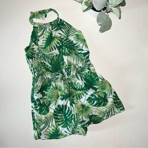 Janie and Jack palm romper
